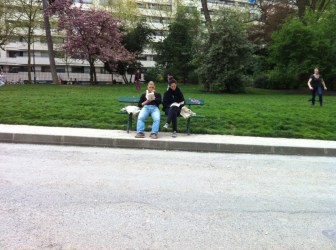 I spy an inspiration (I decided to read too). 