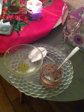 …and that's what posed for dinner tonight.