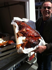 Who wouldn't be this happy with such a haul? 