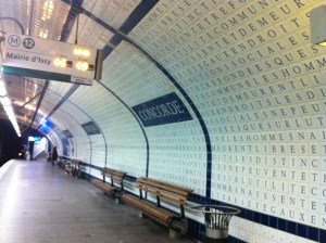 How many words can you find? Remember, they're in French. 