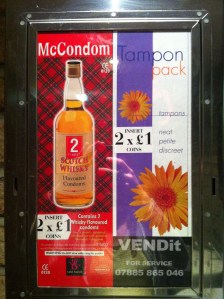 I'm pointing out the McCondom, if you didn't catch on to that.