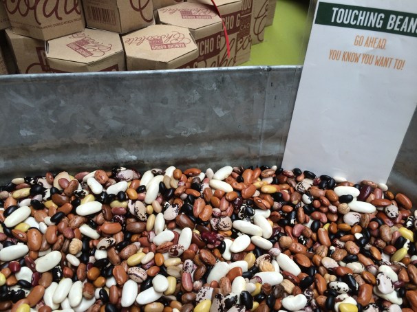'Tis true! I want to touch the beans! 