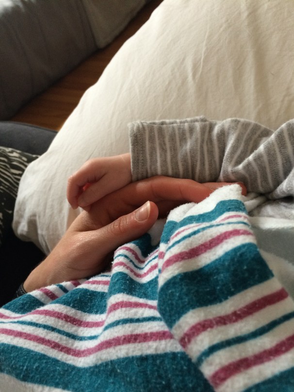 My love for this small, soft hand might border on obsession; I am all right with that.