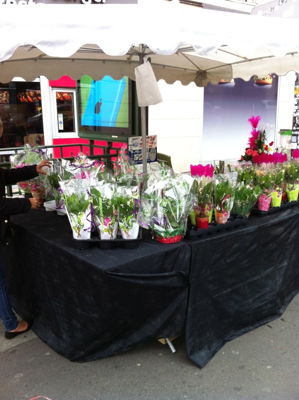 These same stands are surely dotting the streets of Paris as I write.