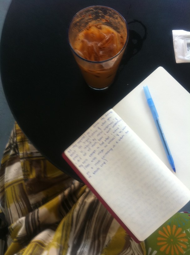 I write in Virginia, on hot summer days.