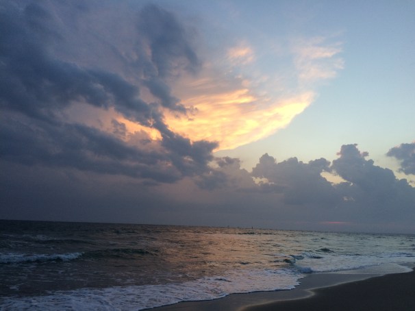 Sunsets are always good for a color challenge.